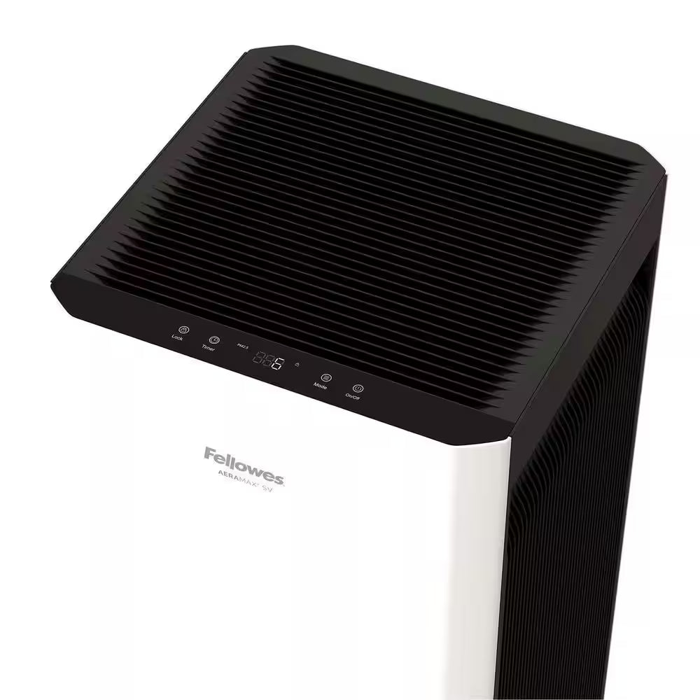 Aeramax SV True HEPA Large Room Tower Air Purifier 1,500 Sq. Ft. for Allergies, Asthma and Odor, ENERGY STAR