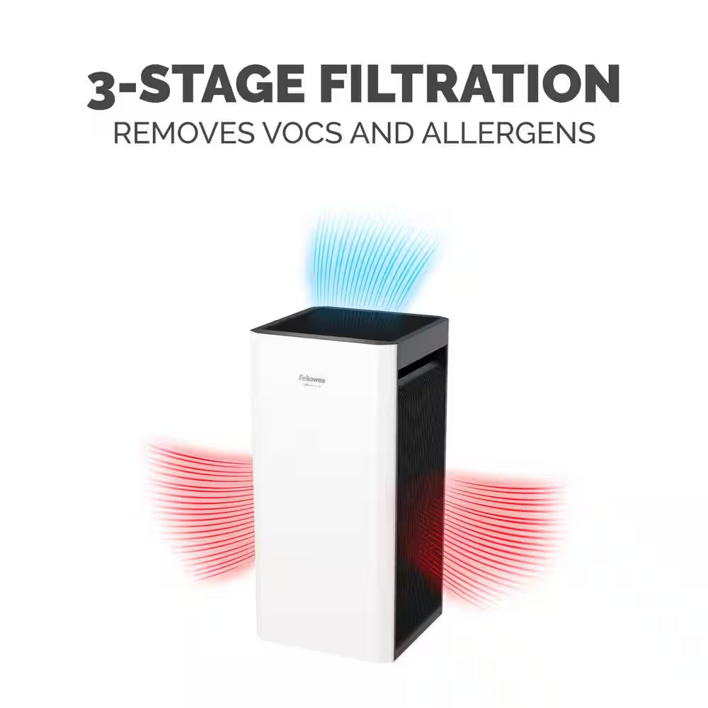Aeramax SV True HEPA Large Room Tower Air Purifier 1,500 Sq. Ft. for Allergies, Asthma and Odor, ENERGY STAR